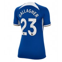 Camiseta Chelsea Conor Gallagher #23 Primera Equipación Replica 2023-24 para mujer mangas cortas